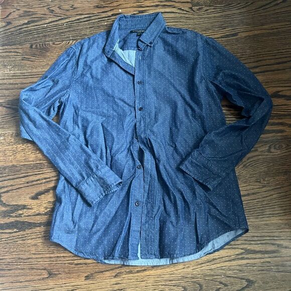 Banana Republic Other - banana republic blue long sleeve men’s dress shirt